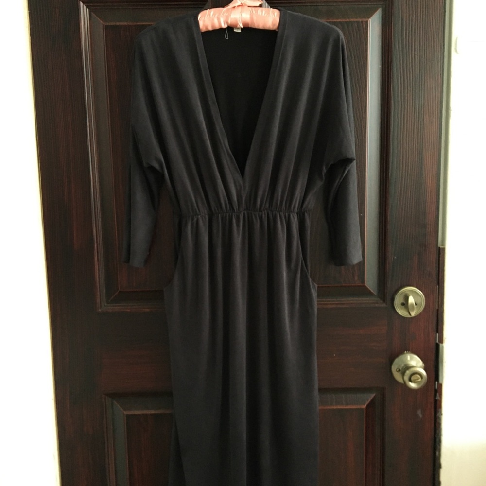 Deep V Dress